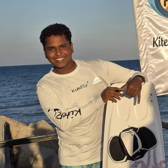Marwan, windsurf instructor at Kite Fly School