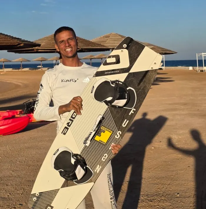 Essam (Modi), head instructor at Kite Fly School